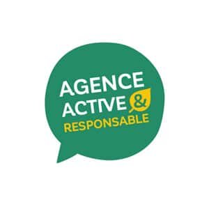 Logo agence active responsable